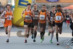 Halbmarathon Ingolstadt 2014 - (3) Heiko Middelhof) (2655) Julian Sterner, (2681) Markus Stöhr, (6) Miguel Lenz