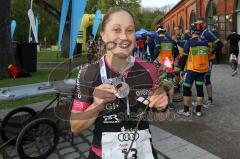 ODLO-Halbmarathon Ingolstadt 2017 - 3. Siegerin Damen Kristin Möller #13 - Foto: Marek Kowalski