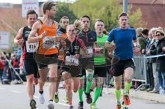 ODLO-Halbmarathon Ingolstadt 2017 - Läufer auf der Strecke - Donaubrücke - Kristin Möller #13 - Foto: Marek Kowalski