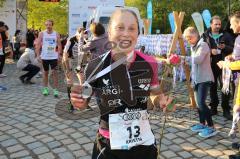 ODLO-Halbmarathon Ingolstadt 2017 - 3. Siegerin - Kristin Möller #13 SC Delphin Ingolstadt - Foto: Marek Kowalski