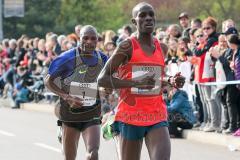 ODLO-Halbmarathon Ingolstadt 2017 - Joel Maina Mwangi #2 - Hillary Kiptum maiyo Kimaiyo #1 - Foto: Marek Kowalski