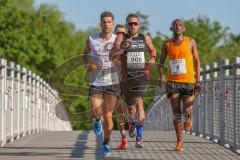 ODLO - Halbmarathon 2018 - Burka Kedir München #4 - Sebastian Mahr Positiv Fitness #5 - Markus Stöhr Positiv Fitness #908  - Burka Kedir #4 München - Foto: Jürgen Meyer