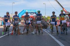 ODLO - Halbmarathon 2018 - Führungsradfahrer vor dem Start - Foto: Jürgen Meyer