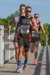 ODLO - Halbmarathon 2018 - Burka Kedir München #4 - Sebastian Mahr Positiv Fitness #5 - Markus Stöhr Positiv Fitness #908  - Burka Kedir #4 München - Philipp Bertsch Positiv Fitness #1178 - Foto: Jürgen Meyer