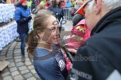 ODLO - Halbmarathon Ingolstadt 2019 - 1. Siegerin Frauen Kristin Liepold #11SC Delphin Ingolstadt Zeit: 1:20:11 - Foto: Jürgen Meyer