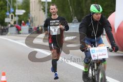 ODLO - Halbmarathon Ingolstadt 2019 - 2. Sieger Mathias Ewender Positiv Fitness - Foto: Jürgen Meyer