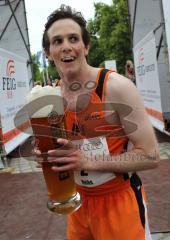 Halbmarathon Ingolstadt 2011 - Heiko Middelhof mit 1:10 im Ziel