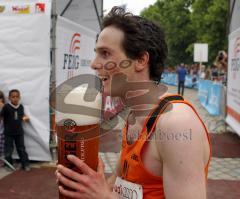 Halbmarathon Ingolstadt 2011 - Heiko Middelhof mit 1:10 im Ziel