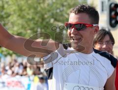 Halbmarathon Ingolstadt 2009 - Jan Frodeno, Olympiasieger Triathlon