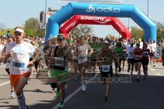 Halbmarathon 2012 Ingolstadt Foto: Jürgen Meyer
Start vom Hörl Fitness Run