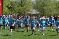 Halbmarathon 2012 Ingolstadt Foto: Jürgen Meyer Running Kids beim Start