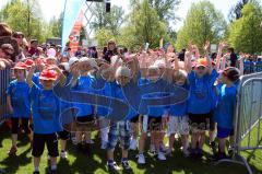 Halbmarathon 2012 Ingolstadt Foto: Jürgen Meyer
Running Kids vor dem Start