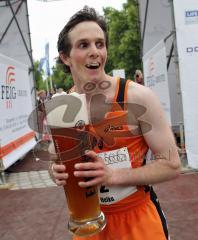 Halbmarathon Ingolstadt 2011 - Heiko Middelhof mit 1:10 im Ziel