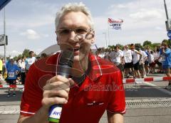 Halbmarathon Ingolstadt 2009 - Der Moderator