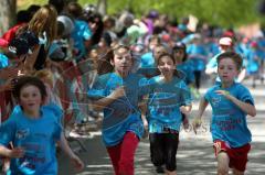 Halbmarathon 2012 Ingolstadt Foto: Jürgen Meyer 
Zieleinlauf Running Kids