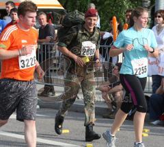 Halbmarathon Ingolstadt 2009 - Der Soldat