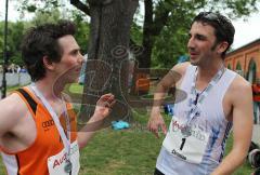 Halbmarathon Ingolstadt 2011 - Heiko Middelhof und Christian Dirscherl