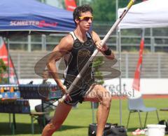 Leichtathltetik Meet IN 2010 - Malte Mohr mit der deutschen Jahresbestleistung 5,72 m