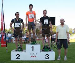 Leichathletik Meeting Ingolstadt - 100 m Herren Sieger