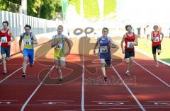 Leichathletik Meeting Ingolstadt - Schülerlauf 100 M Finale - 2 MTV Ingpolstadt Läufer