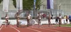 Leichtathletik Meeting Ingolstadt 21.06.08 MTV Stadion - 2. von links vom mtv-ingolstadt - 100 m