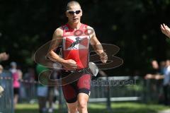 Triathlon Ingolstadt 2013 am Baggersee - Olympische Distanz Zweiter Jan Raphael