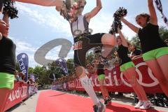 Triathlon Ingolstadt 2013 am Baggersee - Impressionen im Zieleinlauf