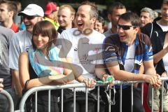 Triathlon Ingolstadt 2013 am Baggersee - Fans Impressionen