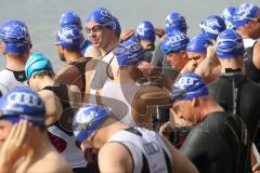 Triathlon Ingolstadt 2013 am Baggersee - Start zur Short-Distanz