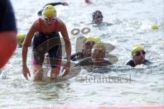 Triathlon Ingolstadt 2013 am Baggersee - Wasserausstieg Short-Distanz Impressionen