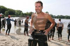 Triathlon Ingolstadt 2013 am Baggersee - Start Olympische Distanz