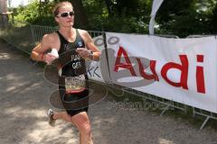 Triathlon Ingolstadt 2015 - Baggersee - Mittel Distanz - Damen Heike Funk