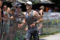 Triathlon Ingolstadt 2015 - Baggersee - Mittel Distanz - Laufen Strecke