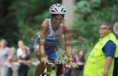 Triathlon Ingolstadt 2011 - Birgit Nixdorf Fahrrad