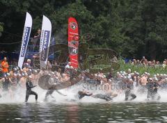 Triathlon Ingolstadt 2011 - Start Triathlon olympische Disziplin