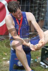 Triathlon Ingolstadt 2011 - im Ziel danach