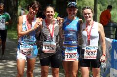 Triathlon Ingolstadt 2011 - Birgit Nixdorf Heike Priess Heidi Jesberger Heike Funk