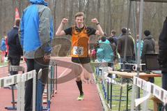 Dominik Lang beim Zieleinlauf