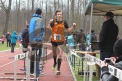 Dominik Lang beim Zieleinlauf