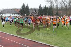 Start Neuburger Frühjahrswaldlauf