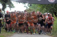 Laufcup 2012 - Hellerberglauf Buxheim - Start Sieger vorne weg