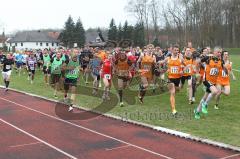 Start Neuburger Frühjahrswaldlauf