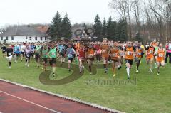 Start Neuburger Frühjahrswaldlauf