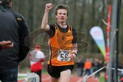 Neuburger Frühjahrswaldlauf 2013 - 7800 Meter - Lauf Cup - der Zweite 56 Dominik Lang vom MTV Ingolstadt
