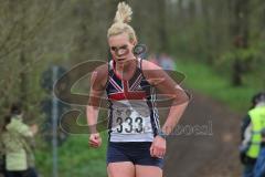 Neuburger Frühjahrswaldlauf 2013 - 7800 Meter - Lauf Cup - Felicity Milton vom TS Herzogenaurach siegt mit neuer Rekordzeit