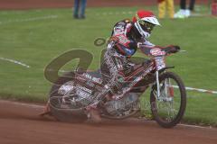 Speedway - Vierländer Vergleichskampf in Neustadt/Donau - Michael Härtel roter Helm - Foto: Jürgen Meyer