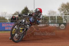 Speedway - Vierländer Vergleichskampf in Neustadt/Donau - Erik Riss roter Helm - Foto: Jürgen Meyer