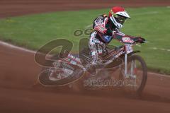 Speedway - Vierländer Vergleichskampf in Neustadt/Donau - Michael Härtel roter Helm - Foto: Jürgen Meyer