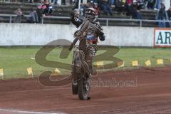 Speedway - Vierländer Vergleichskampf in Neustadt/Donau - Erik Riss roter Helm - Foto: Jürgen Meyer