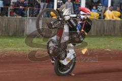 Speedway - Vierländer Vergleichskampf in Neustadt/Donau - Martin Smolinski roter Helm - Foto: Jürgen Meyer